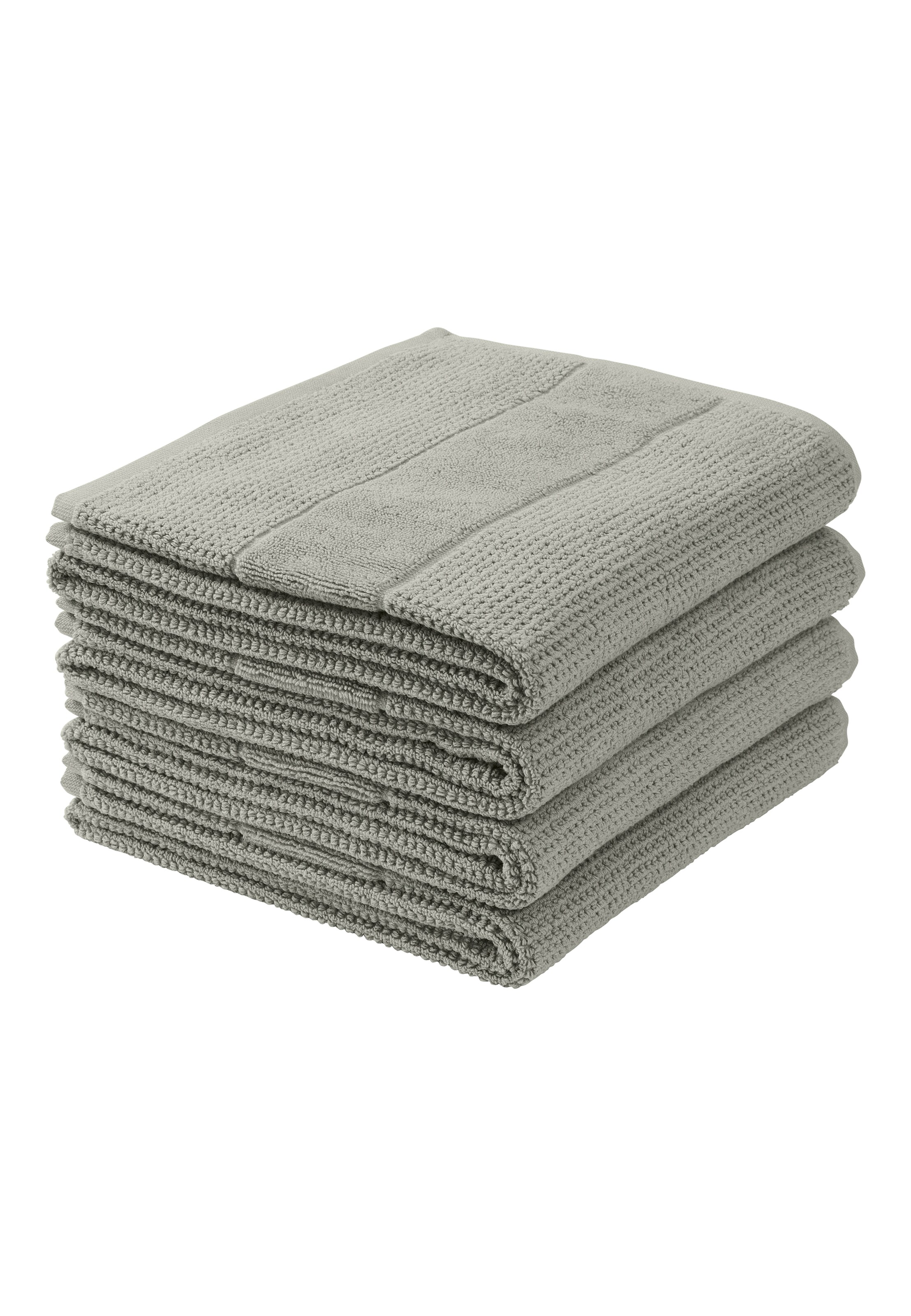 SCHIESSER Towel 'Turin' in Grey: front