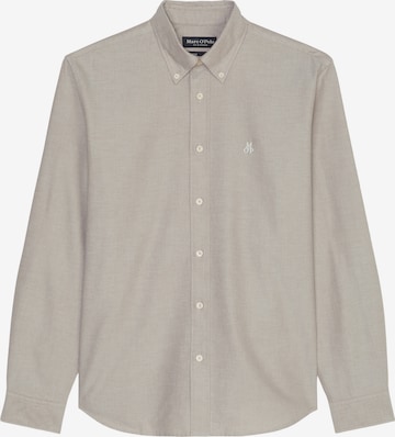 Marc O'Polo Regular fit Button Up Shirt in Beige: front