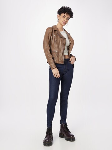 VERO MODA Skinny Džíny 'VMSEVEN' – modrá