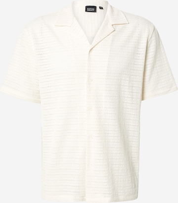 Kaotiko Regularny krój Koszula w kolorze beżowy: przód