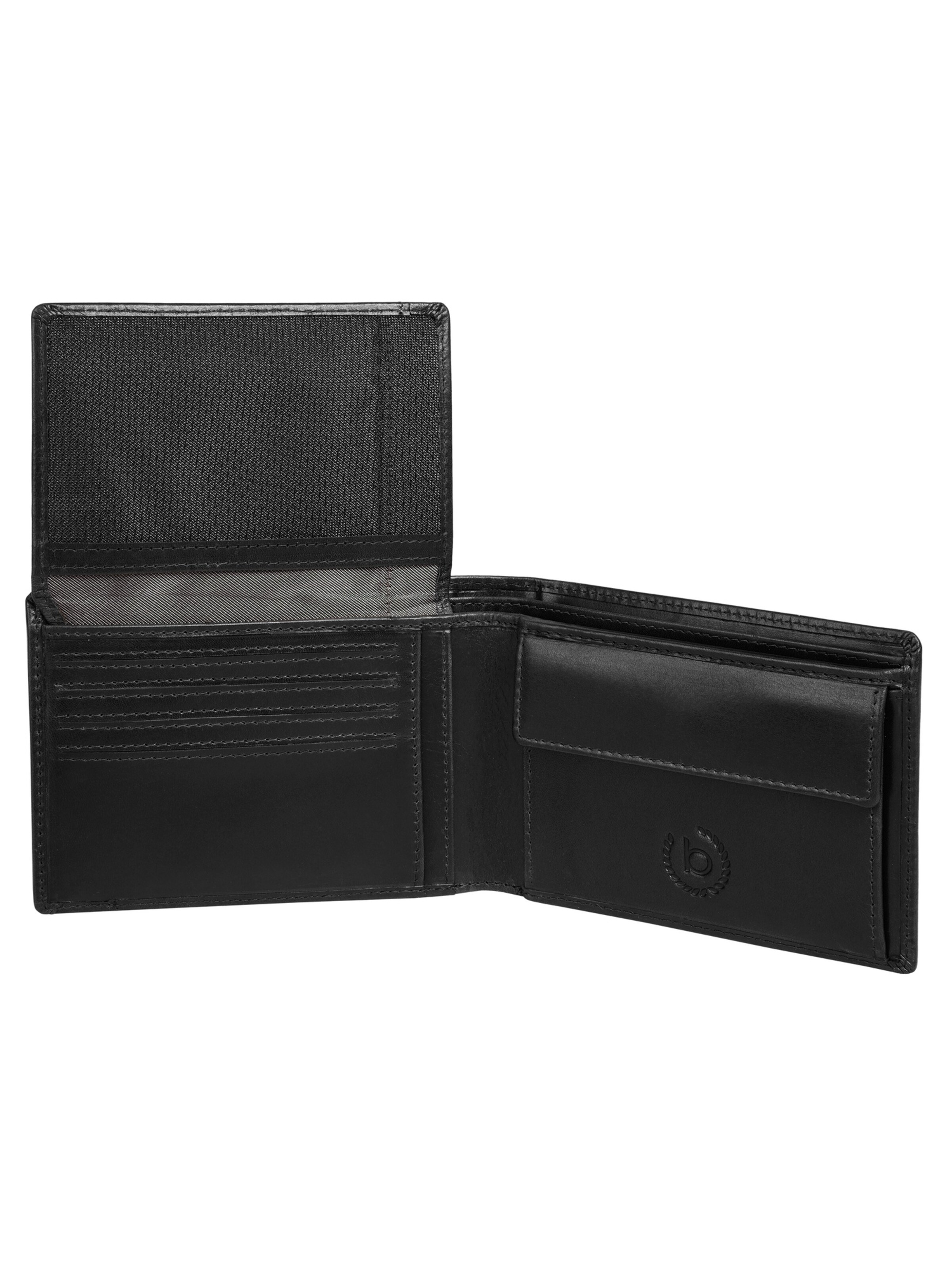 Porte-monnaies 'ROMANO' bugatti en noir