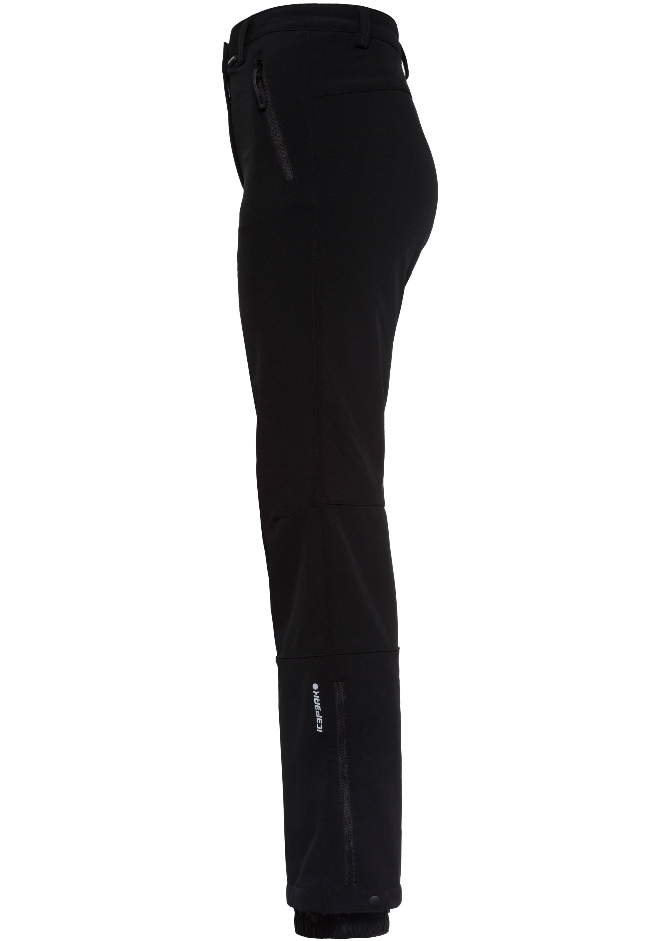 ICEPEAK - regular Pantalón deportivo 'FRECHEN' en negro
