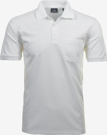 Ragman Shirt in Wit: voorkant
