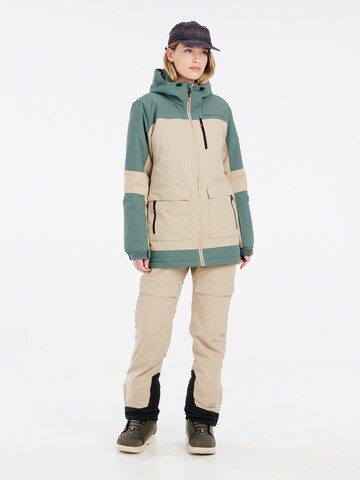 PROTEST Athletic Jacket 'PRTBACKUP' in Green