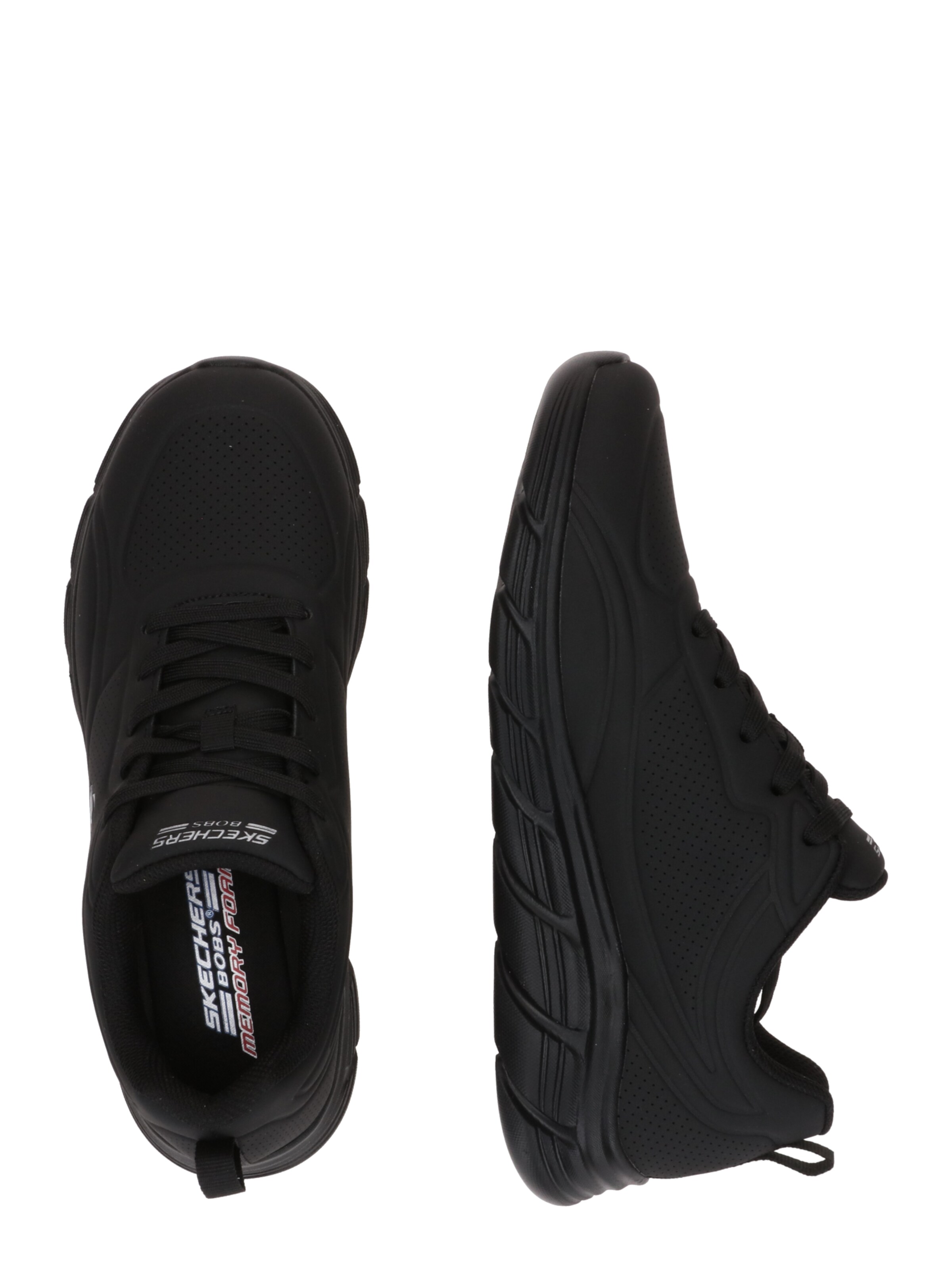 SKECHERS Низкие кроссовки 'Bobs Flex' в Черный