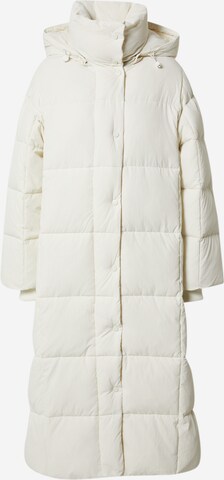 EDITED Zimní kabát 'Ally' – béžová: přední strana