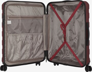 D&N Suitcase Set in Red