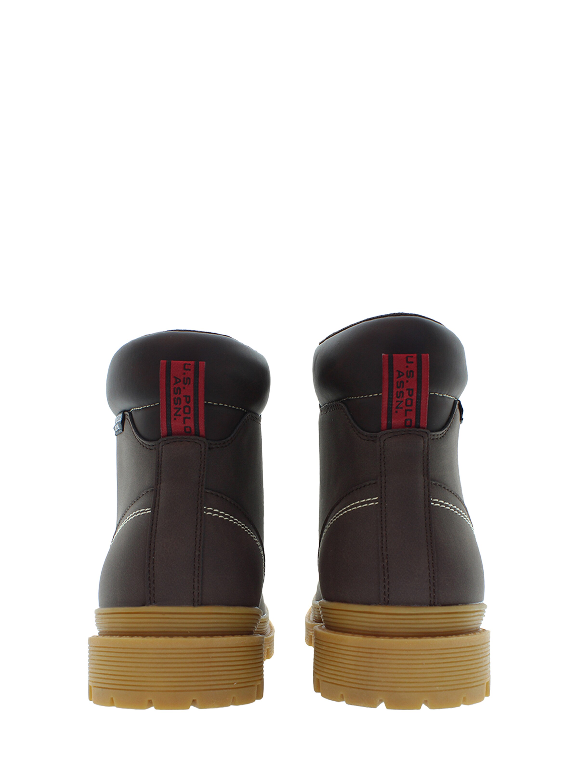 Boots stringati di U.S. POLO ASSN. in marrone