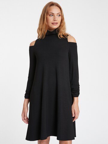 Ana Alcazar Kleid ' Sipa ' in Schwarz: Vorderseite