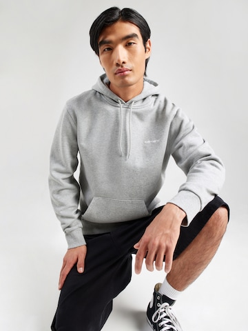Carhartt WIPSweater majica - siva boja: prednji dio