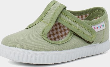 Pisamonas Buty dziecięce w kolorze zielony: przód