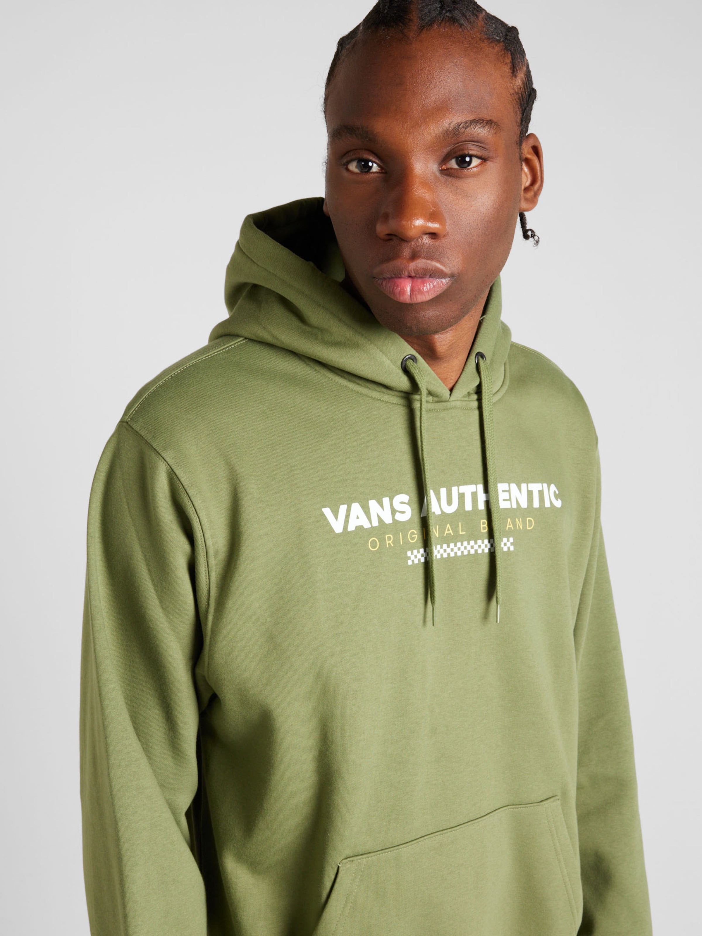 VANS Sweatshirt in Olive ABOUT YOU