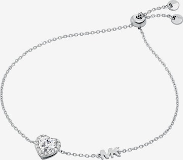 Bracelet Michael Kors en argent : devant