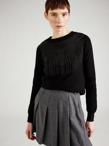 ZABAIONE Sweater 'Ja44mila' in Black