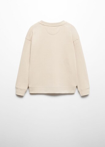 MANGO KIDS Sweatshirt i beige