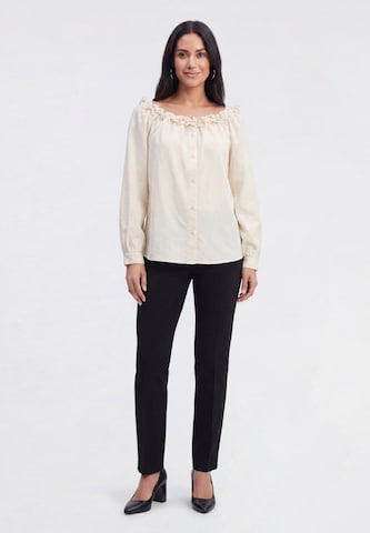 usha BLACK LABEL - Blusa em bege