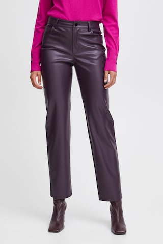 b.young Regular Pants 'Dafany' in Purple: front