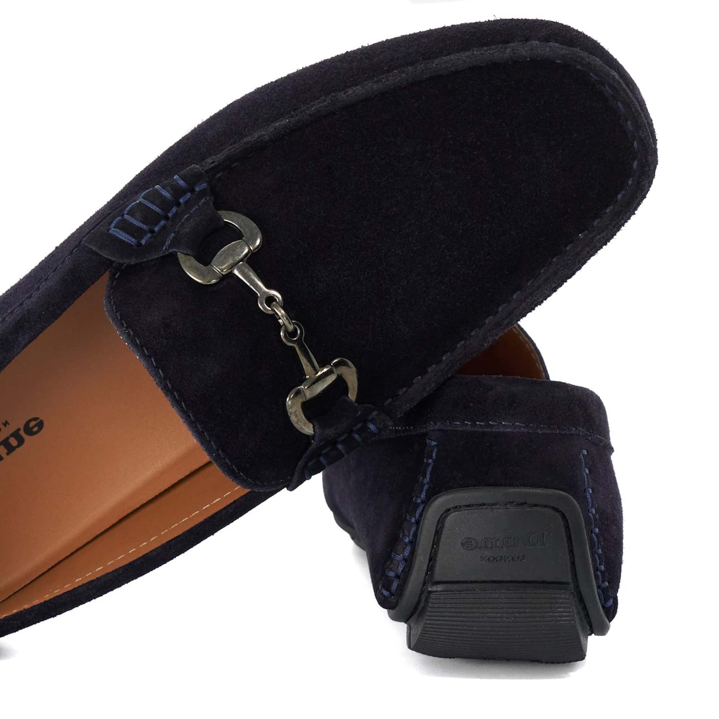 Dune LONDON Mocassins 'Brackon' in Blauw