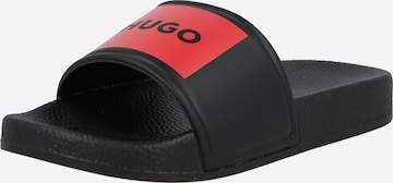 HUGO Buty otwarte w kolorze czarny: przód