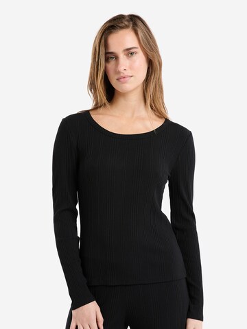 Chemise de nuit 'Colyn' ETAM en noir : devant