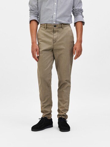 SELECTED HOMME Tapered Hose 'RONAN' in Grün: predná strana