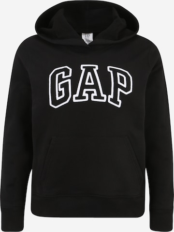 Gap Petite Sweatshirt in Zwart: voorkant