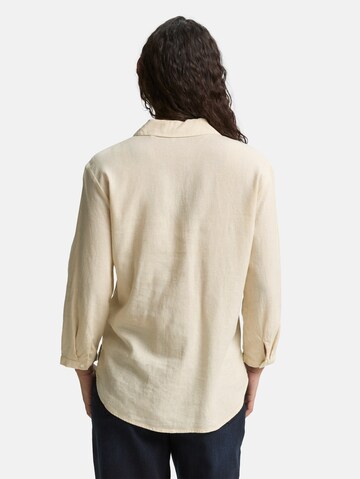 TOM TAILOR Blouse in Beige