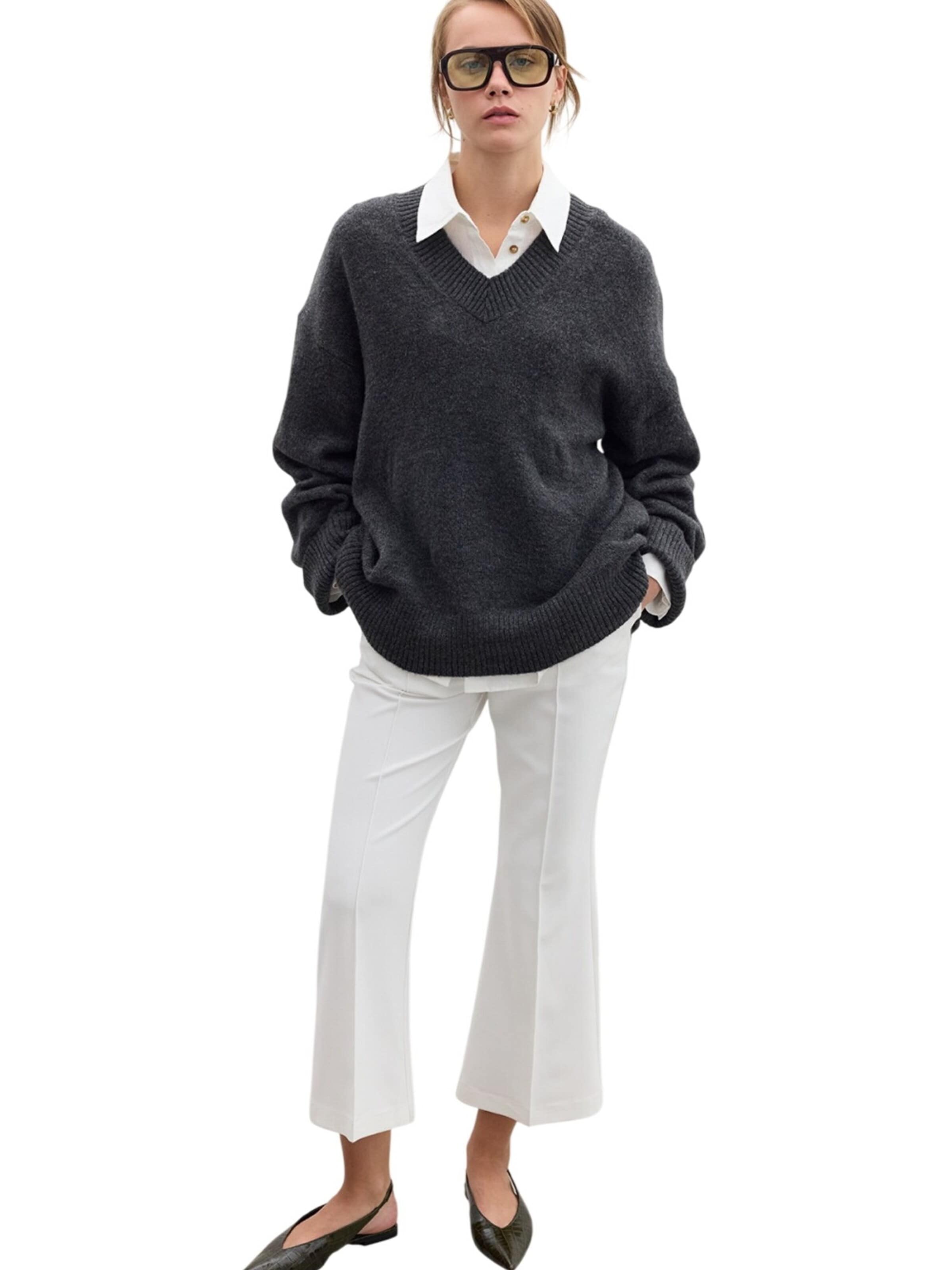 MANUKA Sweatshirt‌‌‌‌‌‌ in Grau: Vorderseite