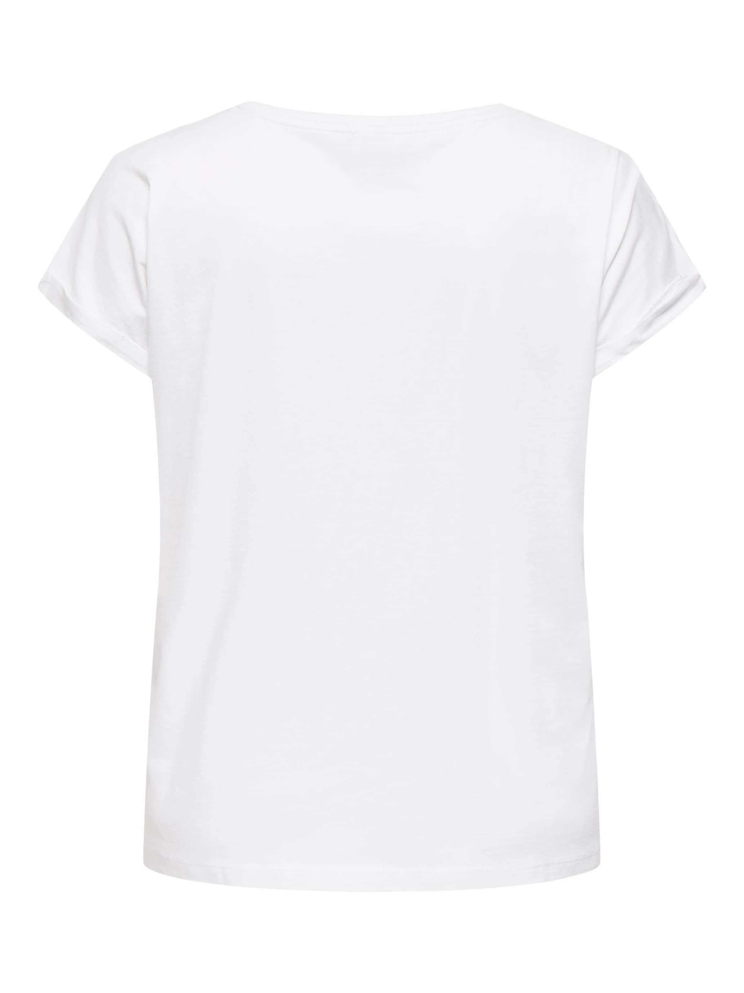 balta ONLY Carmakoma Marškinėliai 'Milda'