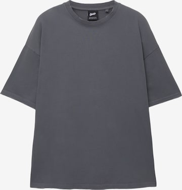 Pull&Bear Shirt in Grey: front