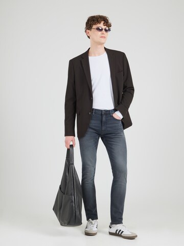 mėlyna HUGO Siauras Džinsai '734'