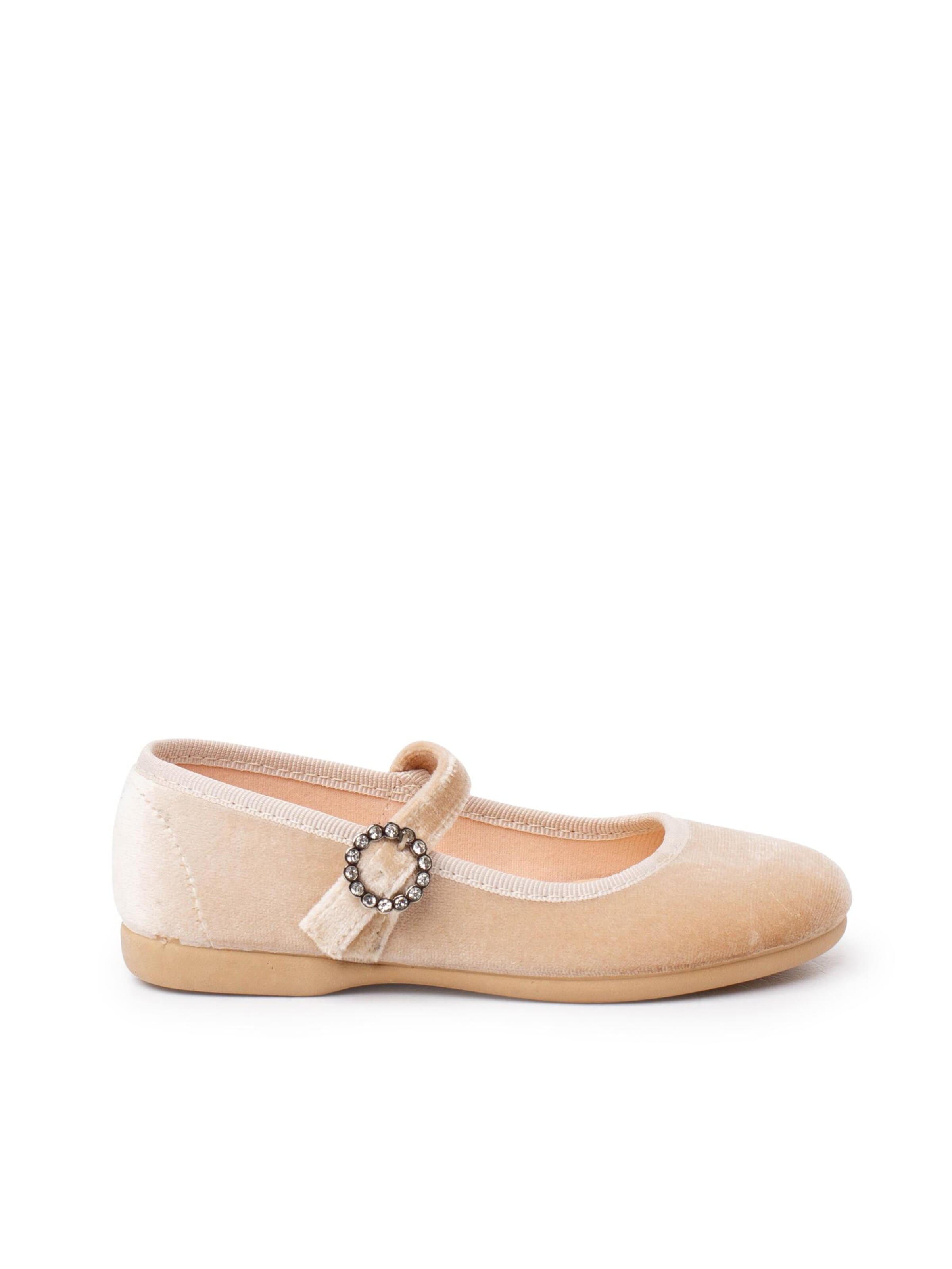 Pisamonas - Bailarina en beige: frente