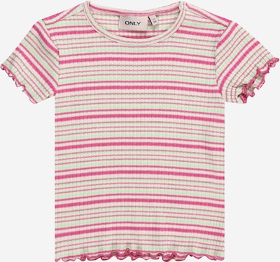 KIDS ONLY Camiseta 'BRENDA' en verde claro / rosa / blanco natural, Vista del producto