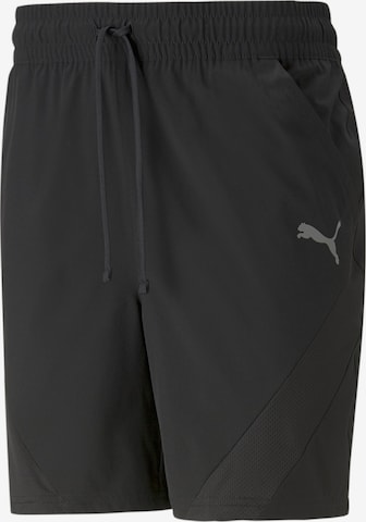 PUMA Workout Pants in Black: front