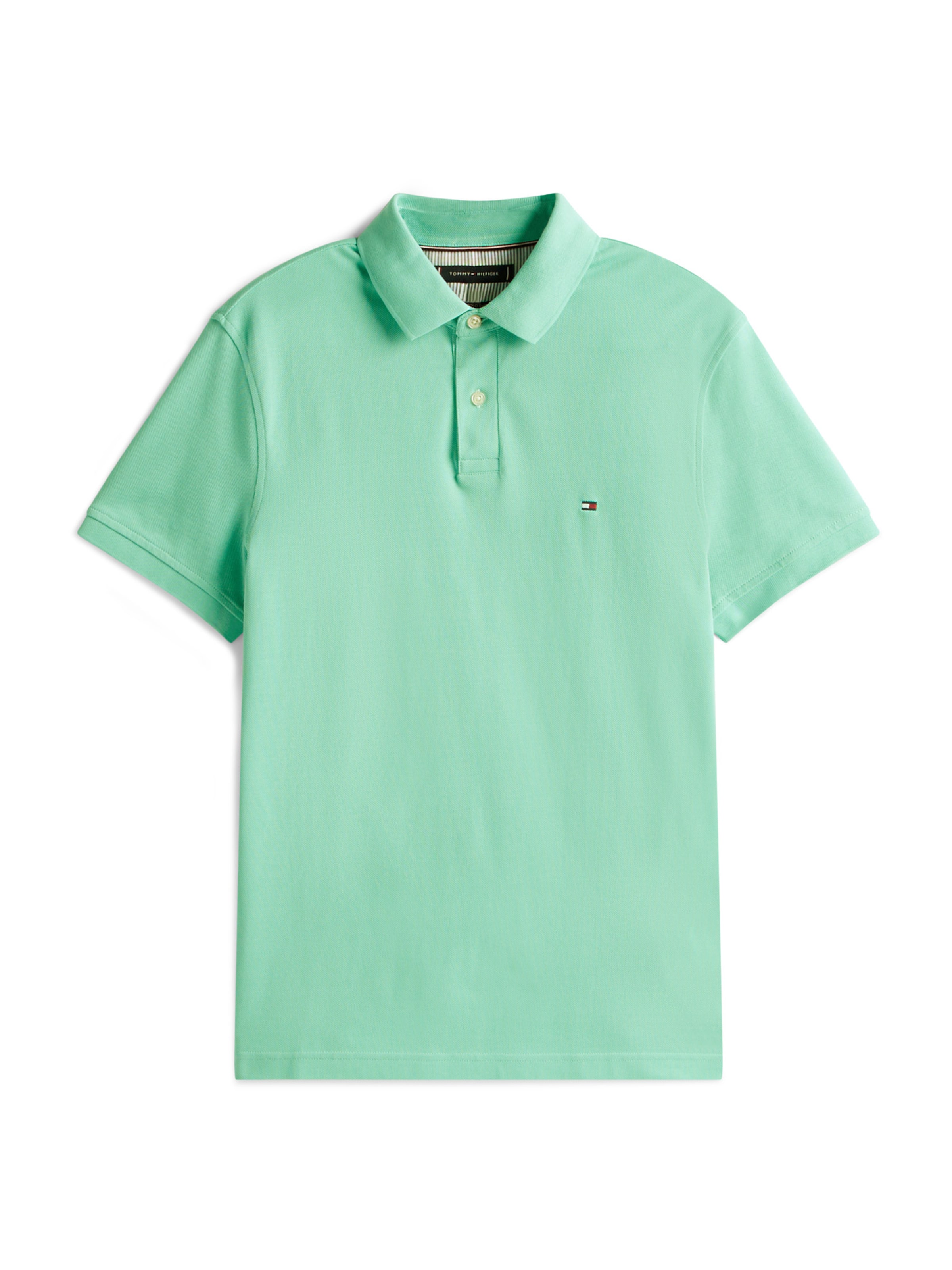 TOMMY HILFIGER Poloshirt 'CORE 1985' in Grün: Vorderseite