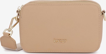 Kazar Olkalaukku värissä beige: etupuoli