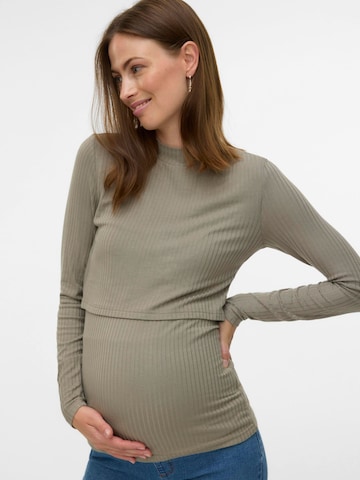 MAMALICIOUS Shirt in Green: front