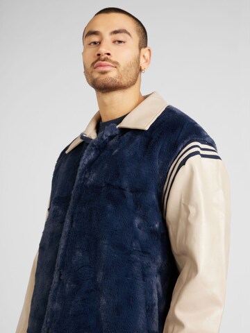 TOPMAN Between-Season Jacket 'Varsity' in Blue