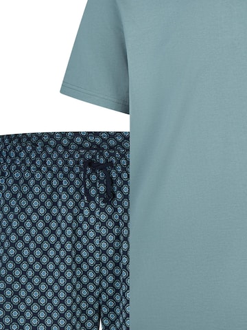 Ammann Pyjama kort 'Mix & Match' in Groen