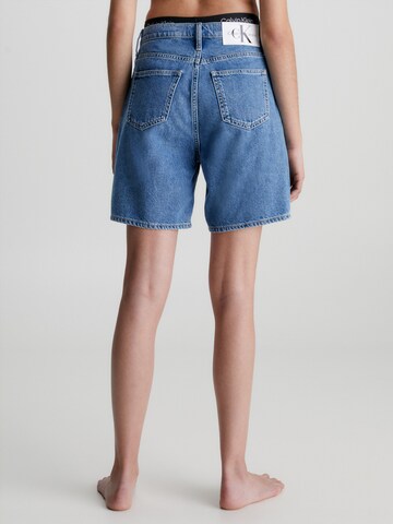 Calvin Klein Jeans Loosefit Shorts in Blau