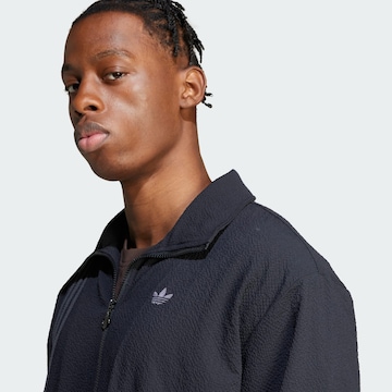 ADIDAS ORIGINALS Ζακέτα φούτερ 'Seersucker Firebird' σε μαύρο