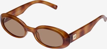 LE SPECS Sunglasses 'Work It!' in Brown: front