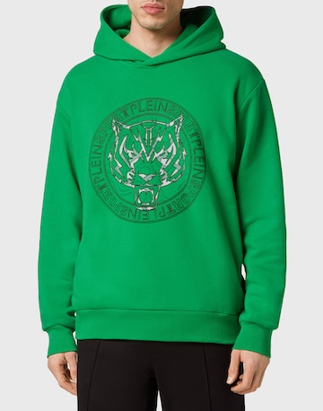 Plein Sport Sweatshirt 'Tiger' in Green