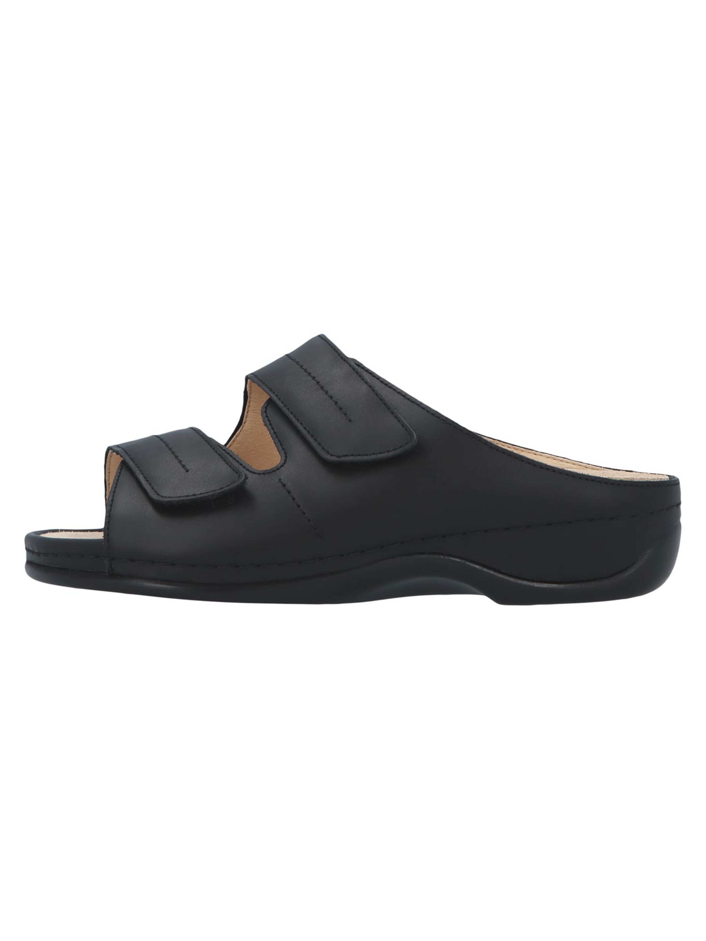 BERKEMANN Mules 'Fedora' in Black: front