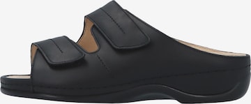 BERKEMANN Pantolette 'Fedora' in Schwarz: Vorderseite