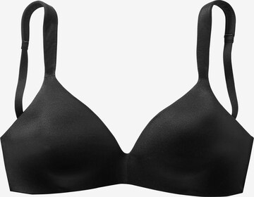 NUANCE T-shirt Bra in Black: front