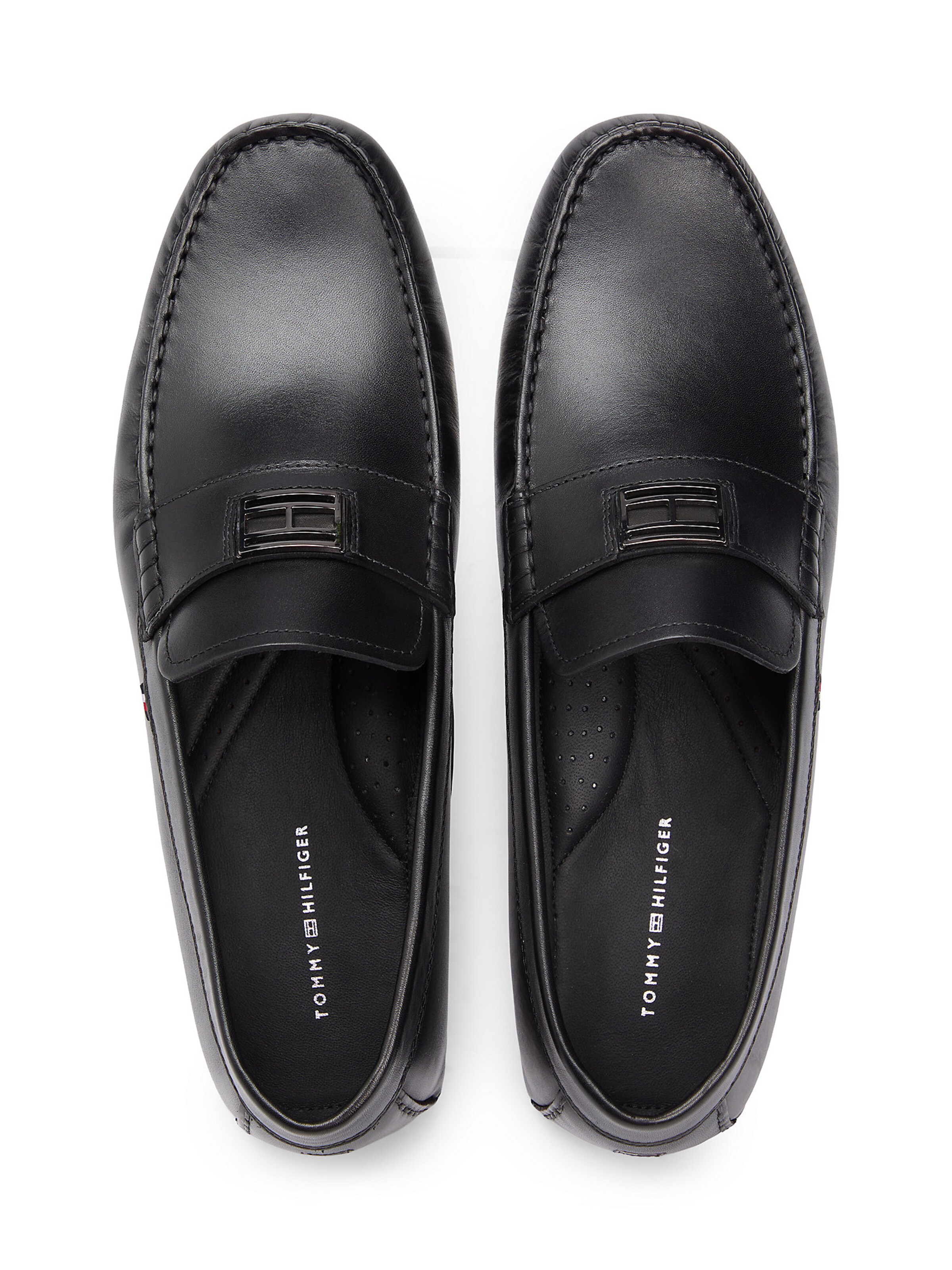 TOMMY HILFIGER Moccasins in Black
