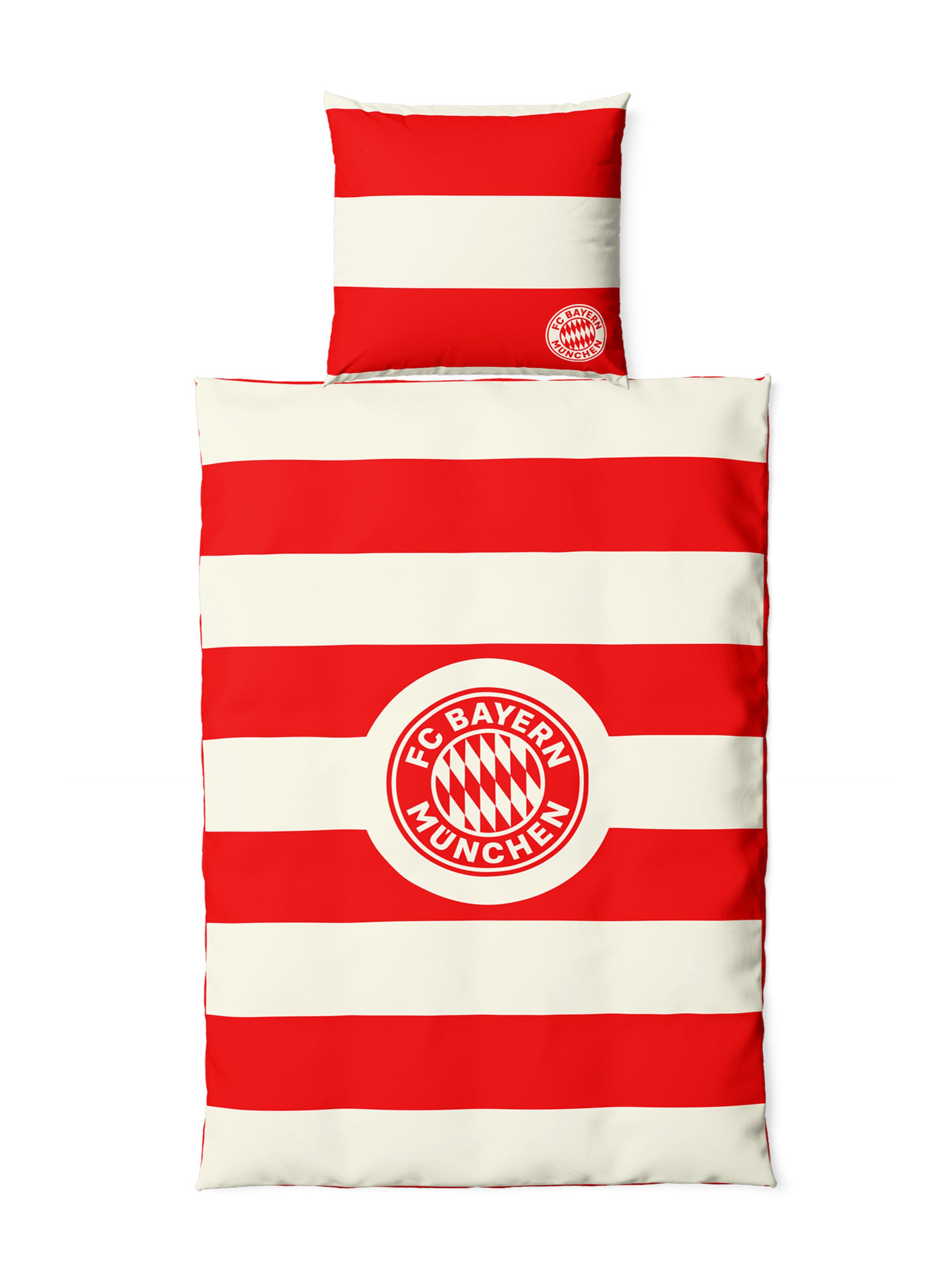 FC BAYERN MÜNCHEN Bettbezug in Rot