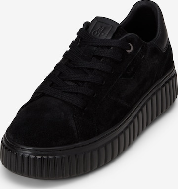 Baskets basses Marc O'Polo en noir : devant