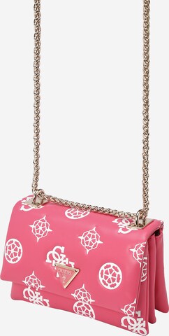 GUESS Τσάντα ώμου 'DEESA' σε ροζ